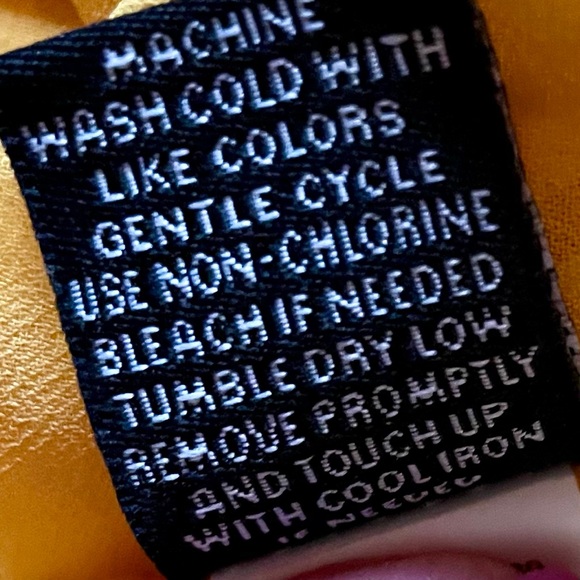 Torrid Golden Yellow Clip Dot Embroidered Chiffon Keyhole Back Lined Tank Top - Picture 12 of 13